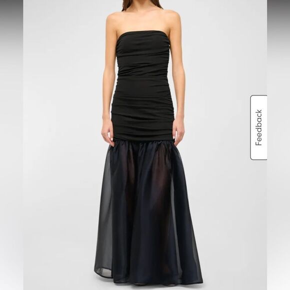 STAUD Liya strapless dress - Picture 1 of 2